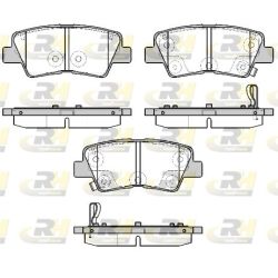 Stabdžių trinkelių rinkinys, diskinis stabdys ROADHOUSE 21807.02