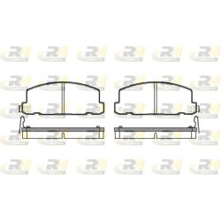 Stabdžių trinkelių rinkinys, diskinis stabdys ROADHOUSE 2181.04