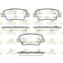 Stabdžių trinkelių rinkinys, diskinis stabdys ROADHOUSE 21980.02