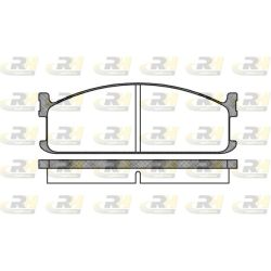 Stabdžių trinkelių rinkinys, diskinis stabdys ROADHOUSE 2204.00