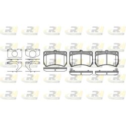 Stabdžių trinkelių rinkinys, diskinis stabdys ROADHOUSE 2212.32