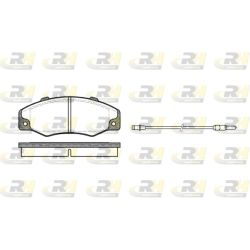 Stabdžių trinkelių rinkinys, diskinis stabdys ROADHOUSE 2220.02