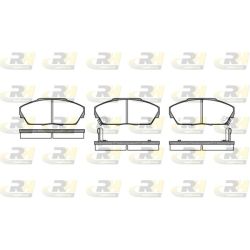 Stabdžių trinkelių rinkinys, diskinis stabdys ROADHOUSE 2237.02