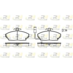 Stabdžių trinkelių rinkinys, diskinis stabdys ROADHOUSE 2250.01