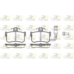 Stabdžių trinkelių rinkinys, diskinis stabdys ROADHOUSE 2251.01