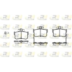 Stabdžių trinkelių rinkinys, diskinis stabdys ROADHOUSE 2251.12