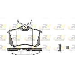 Stabdžių trinkelių rinkinys, diskinis stabdys ROADHOUSE 2263.92