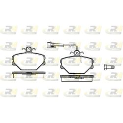 Stabdžių trinkelių rinkinys, diskinis stabdys ROADHOUSE 2264.02