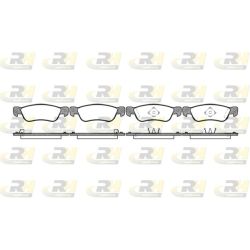 Stabdžių trinkelių rinkinys, diskinis stabdys ROADHOUSE 2295.04