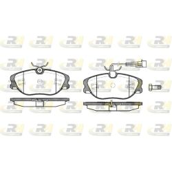 Stabdžių trinkelių rinkinys, diskinis stabdys ROADHOUSE 2305.72