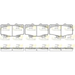 Stabdžių trinkelių rinkinys, diskinis stabdys ROADHOUSE 2315.14