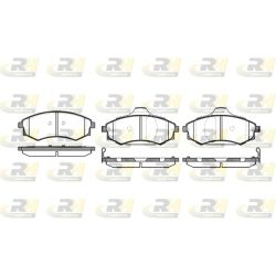 Stabdžių trinkelių rinkinys, diskinis stabdys ROADHOUSE 2318.05