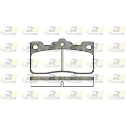 Stabdžių trinkelių rinkinys, diskinis stabdys ROADHOUSE 2326.00