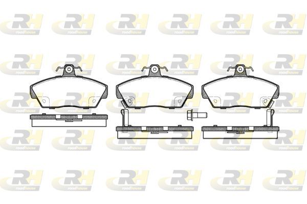 Stabdžių trinkelių rinkinys, diskinis stabdys ROADHOUSE 2330.02