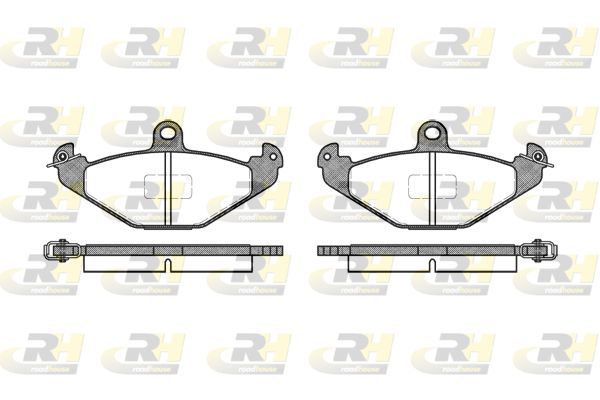 Stabdžių trinkelių rinkinys, diskinis stabdys ROADHOUSE 2345.10