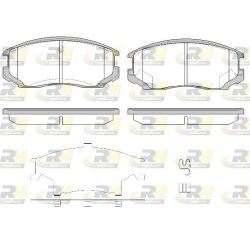 Stabdžių trinkelių rinkinys, diskinis stabdys ROADHOUSE 2357.32