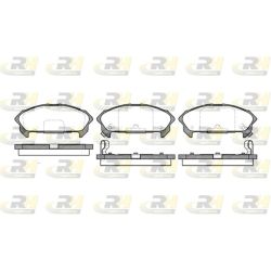 Stabdžių trinkelių rinkinys, diskinis stabdys ROADHOUSE 2360.02