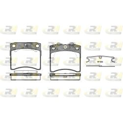 Stabdžių trinkelių rinkinys, diskinis stabdys ROADHOUSE 2385.10