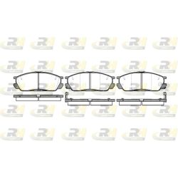 Stabdžių trinkelių rinkinys, diskinis stabdys ROADHOUSE 2398.02