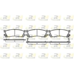 Stabdžių trinkelių rinkinys, diskinis stabdys ROADHOUSE 2399.12