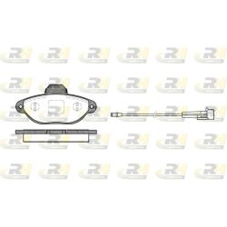 Stabdžių trinkelių rinkinys, diskinis stabdys ROADHOUSE 2414.01