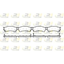 Stabdžių trinkelių rinkinys, diskinis stabdys ROADHOUSE 2415.04