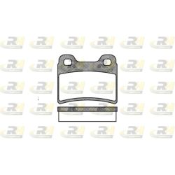 Stabdžių trinkelių rinkinys, diskinis stabdys ROADHOUSE 2417.00