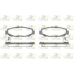 Stabdžių trinkelių rinkinys, diskinis stabdys ROADHOUSE 2424.04