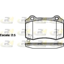 Stabdžių trinkelių rinkinys, diskinis stabdys ROADHOUSE 2434.54