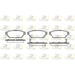 Stabdžių trinkelių rinkinys, diskinis stabdys ROADHOUSE 2440.02