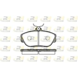 Stabdžių trinkelių rinkinys, diskinis stabdys ROADHOUSE 2453.00