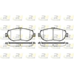 Stabdžių trinkelių rinkinys, diskinis stabdys ROADHOUSE 2456.00