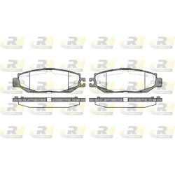 Stabdžių trinkelių rinkinys, diskinis stabdys ROADHOUSE 2457.00