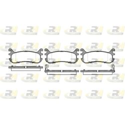 Stabdžių trinkelių rinkinys, diskinis stabdys ROADHOUSE 2479.02