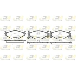 Stabdžių trinkelių rinkinys, diskinis stabdys ROADHOUSE 2483.02