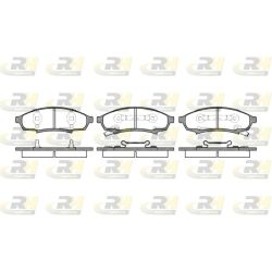 Stabdžių trinkelių rinkinys, diskinis stabdys ROADHOUSE 2531.02