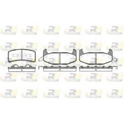 Stabdžių trinkelių rinkinys, diskinis stabdys ROADHOUSE 2532.02