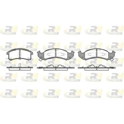 Stabdžių trinkelių rinkinys, diskinis stabdys ROADHOUSE 2569.00