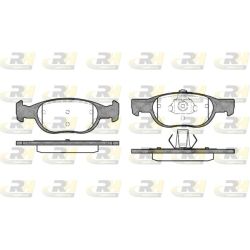 Stabdžių trinkelių rinkinys, diskinis stabdys ROADHOUSE 2588.10