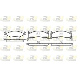 Stabdžių trinkelių rinkinys, diskinis stabdys ROADHOUSE 2600.02