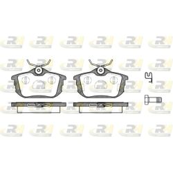 Stabdžių trinkelių rinkinys, diskinis stabdys ROADHOUSE 2605.12