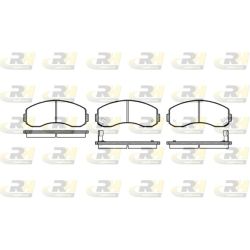 Stabdžių trinkelių rinkinys, diskinis stabdys ROADHOUSE 2619.02