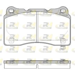 Stabdžių trinkelių rinkinys, diskinis stabdys ROADHOUSE 2666.24