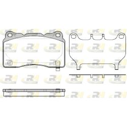 Stabdžių trinkelių rinkinys, diskinis stabdys ROADHOUSE 2666.64