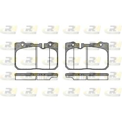 Stabdžių trinkelių rinkinys, diskinis stabdys ROADHOUSE 2679.00