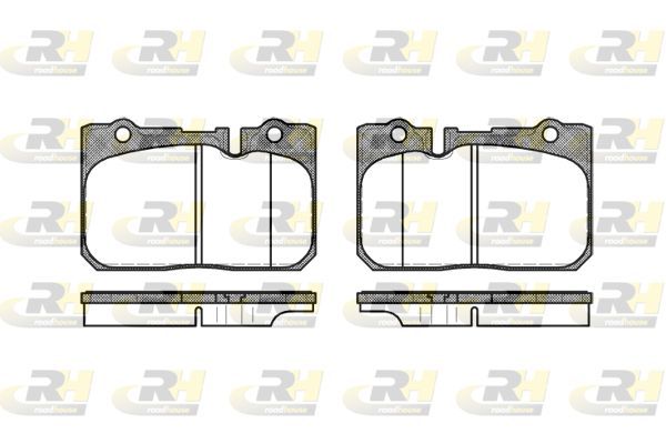 Stabdžių trinkelių rinkinys, diskinis stabdys ROADHOUSE 2679.00
