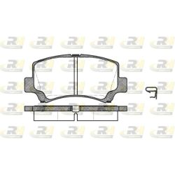 Stabdžių trinkelių rinkinys, diskinis stabdys ROADHOUSE 2710.02