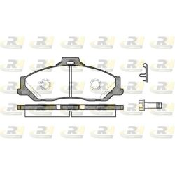 Stabdžių trinkelių rinkinys, diskinis stabdys ROADHOUSE 2730.01