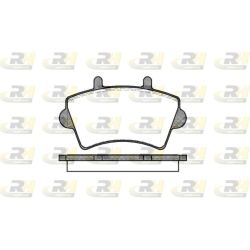 Stabdžių trinkelių rinkinys, diskinis stabdys ROADHOUSE 2819.00