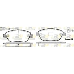 Stabdžių trinkelių rinkinys, diskinis stabdys ROADHOUSE 2859.11